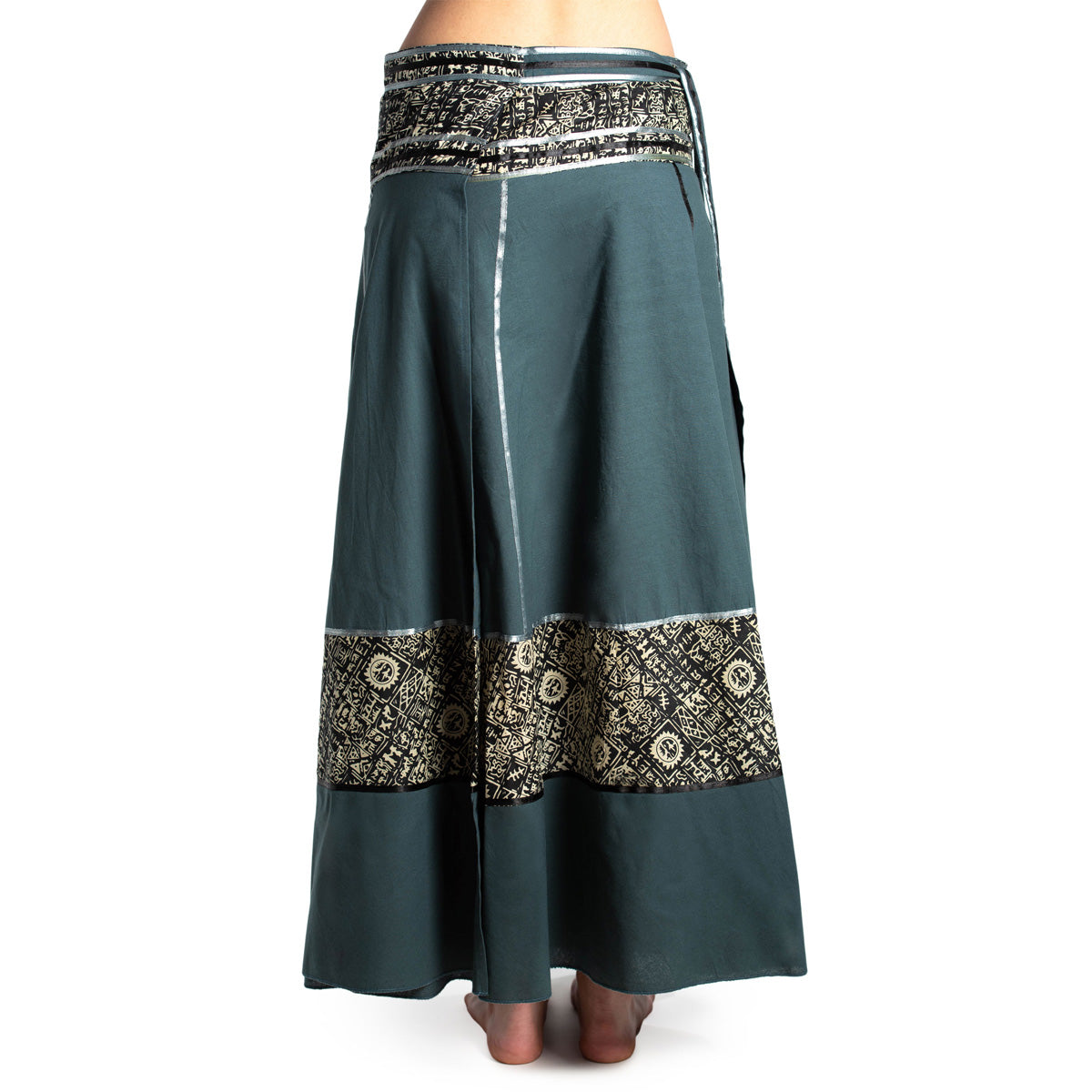 Ethno Wickelrock in Grau von ufash