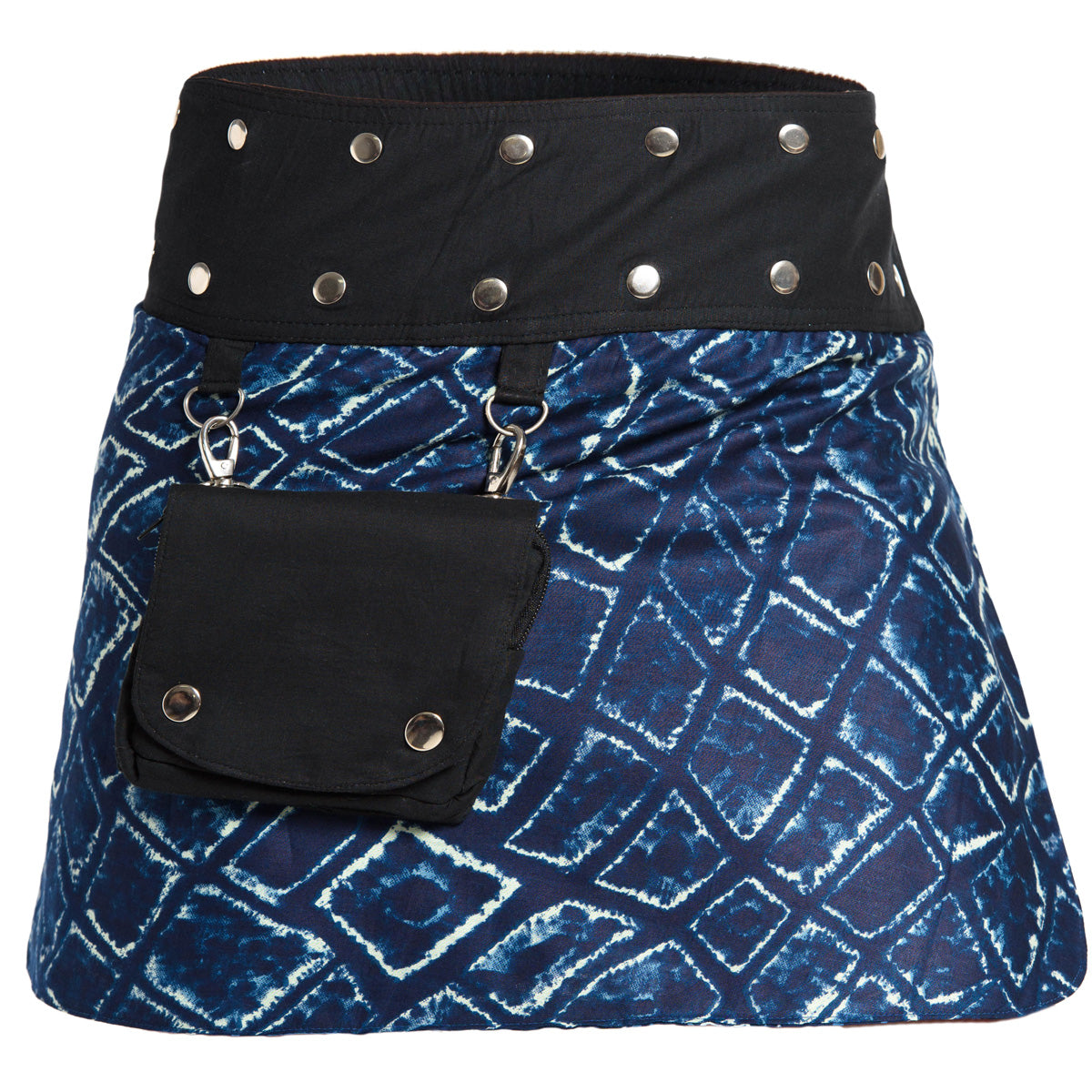 Wende-Minirock in Indigo von ufash