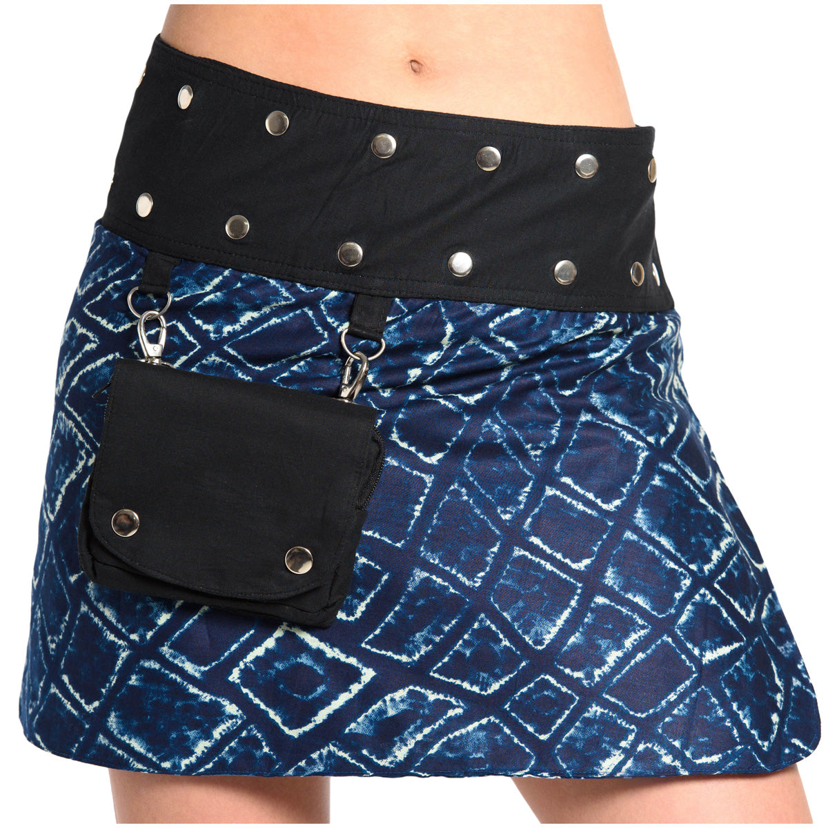 Wende-Minirock in Indigo von ufash