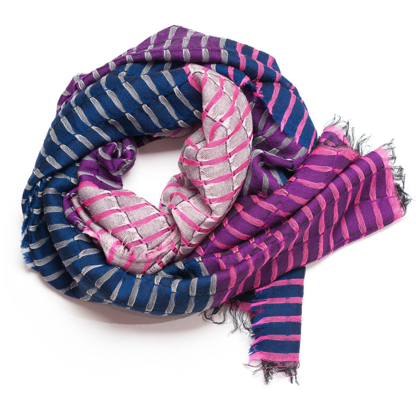 Wollschal in Violett von ufash